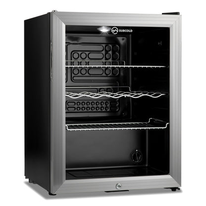Subcold Super 65 LED Beer Fridge - Silver | Refurbished